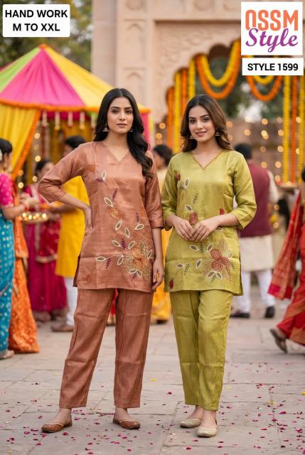Ossm style 1599 coord set surat wholesale market price list